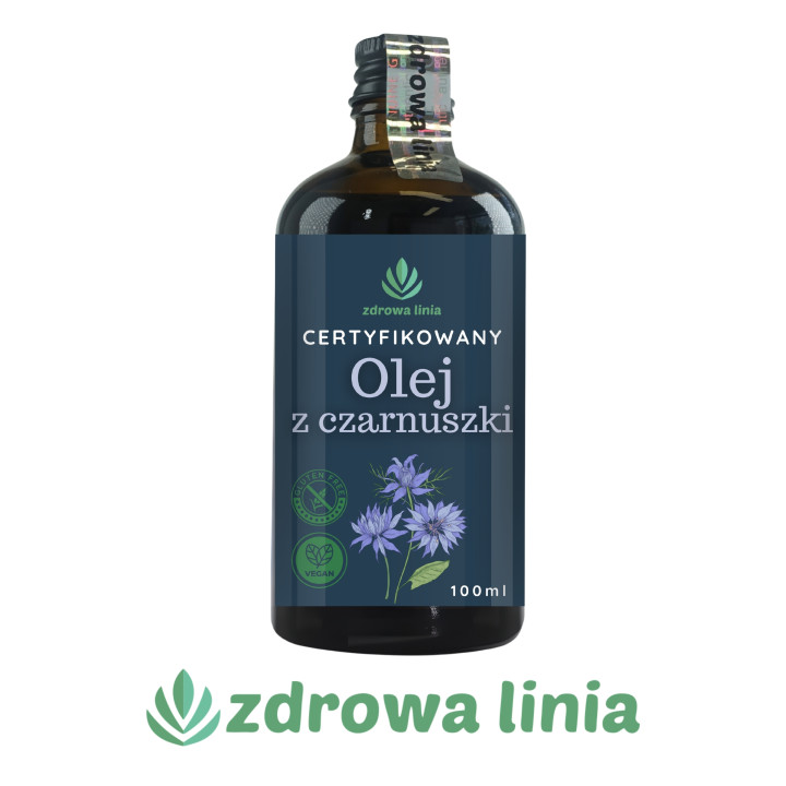 Certyfikowany olej z czarnuszki 100ml