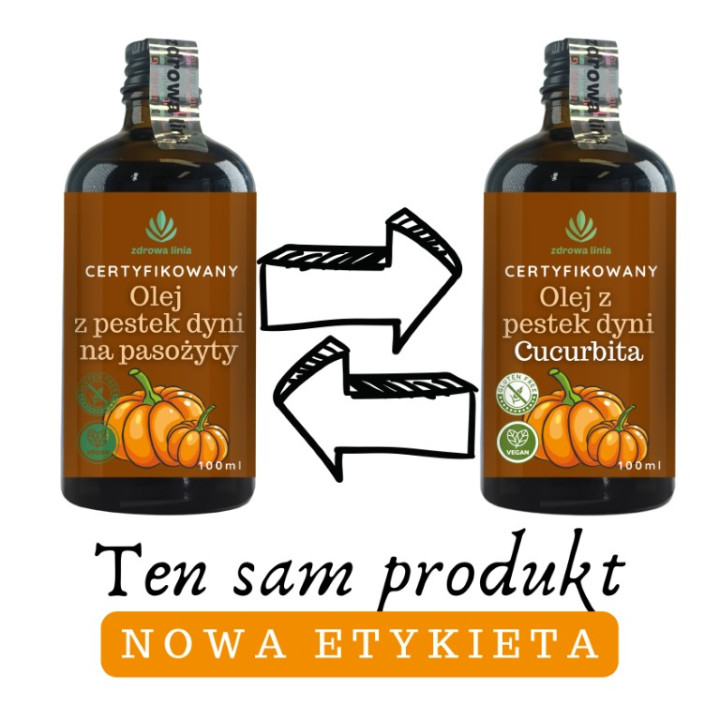 Certyfikowany olej z pestek dyni