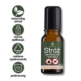 Stróż na kleszcze i komary 100% naturalny