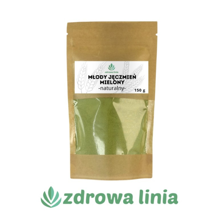 Młody jęczmień ekologiczny naturalny w proszku POLSKI bez GMO błonnik białko