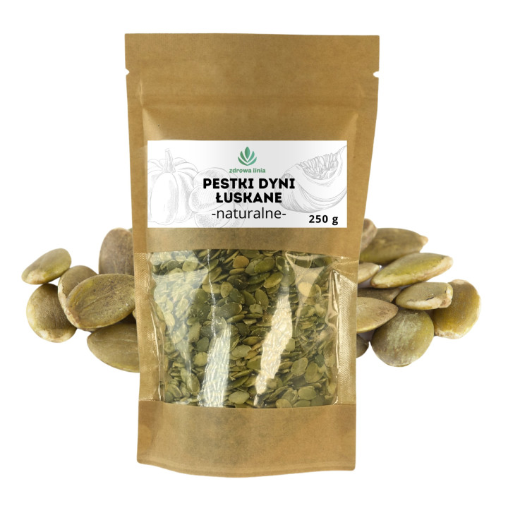 Świeże Pestki Dyni PREMIUM łuskane naturalne bez GMO