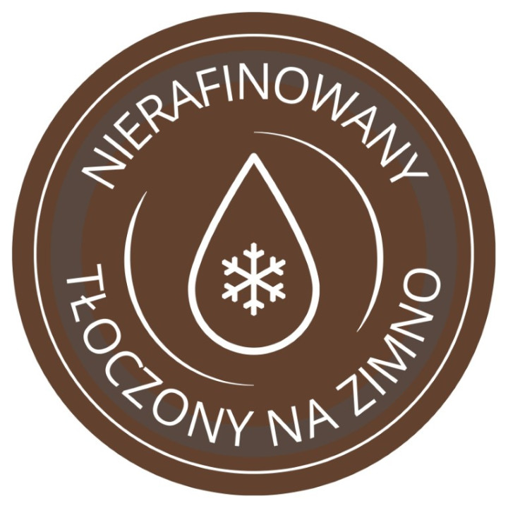 Premium Olej kokosowy tłoczony na zimno nierafinowany 230 ml