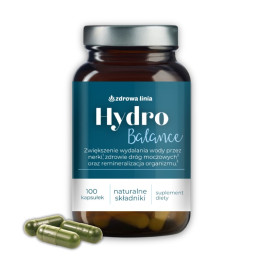Hydro Balance kapsułki na nadmiar wody w organizmie Zdrowa Linia 100 kasułek