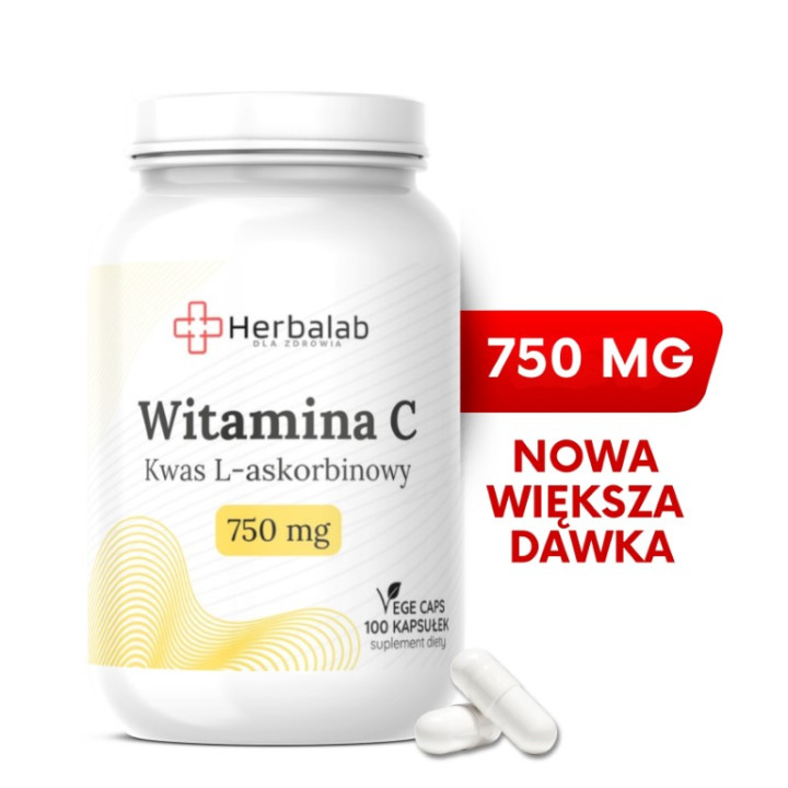 Witamina C 750mg FORTE MAX VEGE