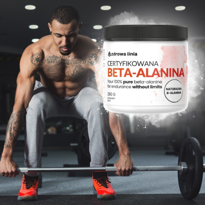 Beta-Alanina 100% Aminokwasy 250g CZYSTA