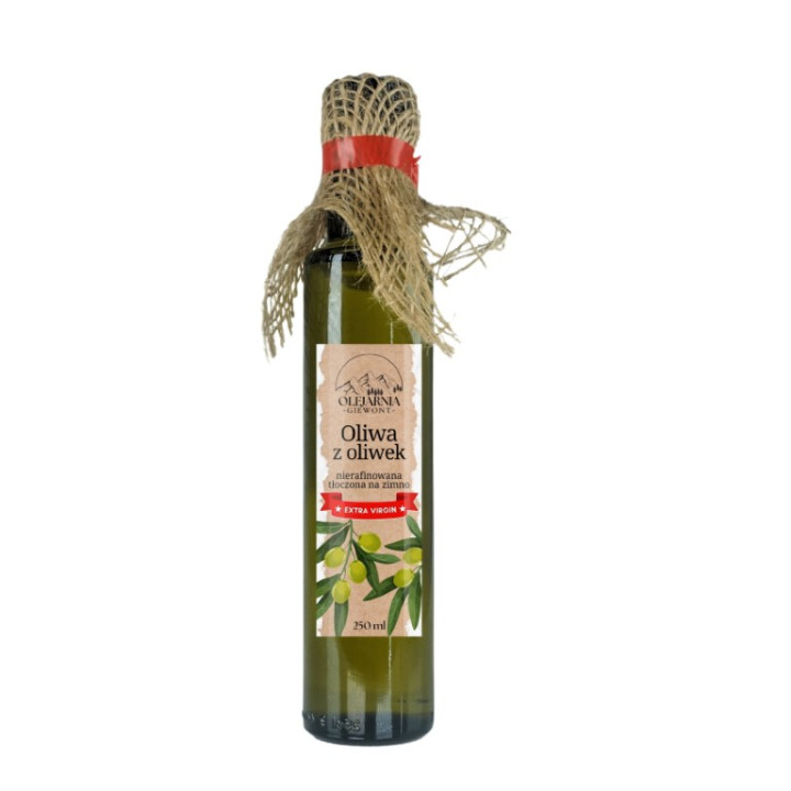 Oliwa z oliwek Extra Virgin 250 ml Olejarnia Giewont