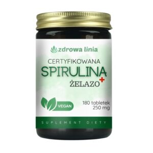 Certyfikowana Spirulina ŻELAZO+