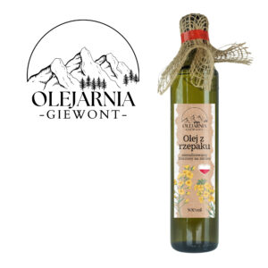 Olej z rzepaku 500 ml Olejarnia Giewont