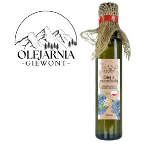 Olej z czarnuszki 250 ml Olejarnia Giewont