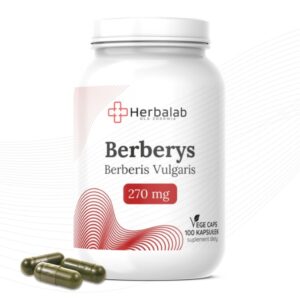 Berberys z korzenia FORTE 100 kapsułek VEGAN