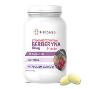 Berberyna Standaryzowana Forte 10mg - 60 sztuk